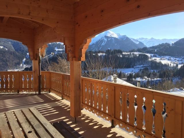 Chalet Nicole La Cote d'Arbroz Екстер'єр фото