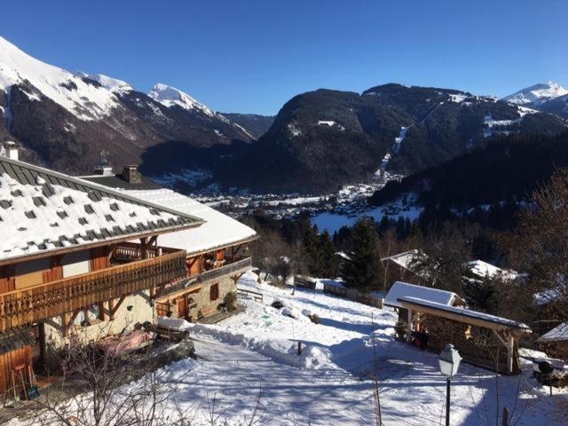 Chalet Nicole La Cote d'Arbroz Екстер'єр фото